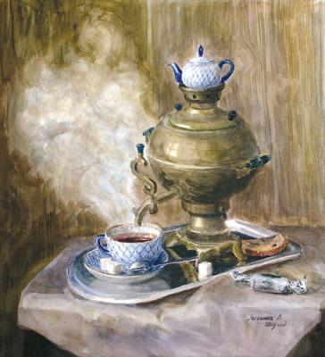 Hot Tea. Lesokhina Lubov