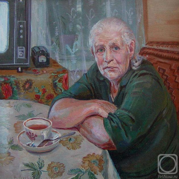 Loukianov Victor. Old woman Tanja