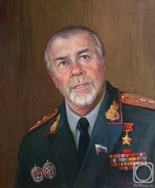 Loukianov Victor. Mikhail Borisov, war-veteran