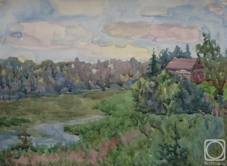 Shplatova Tatyana. By the river