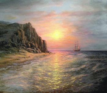 The sea and the sun. Panin Sergey
