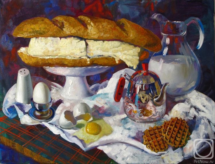Strezhbetskaya Tatjana Strezhbetskaya. Breakfast awaits