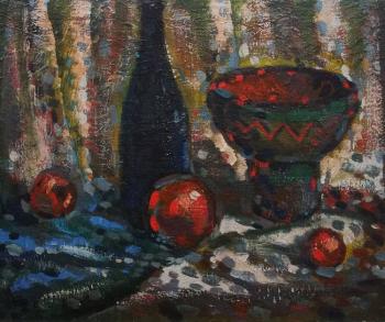 Still life with the bottle