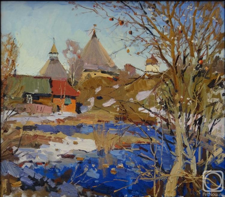 Lukash Anatoliy. Old Ladoga. March apples