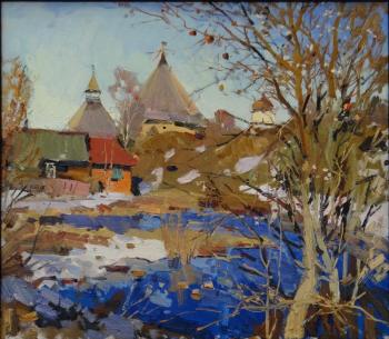 Old Ladoga. March apples. Lukash Anatoliy