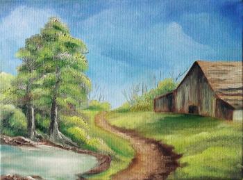 Old cabin. Knyazheva-Balloge Maria