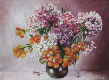 Bouquet with phloxes. Levina Galina