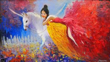 Dream unicorn. Salamov Bairam