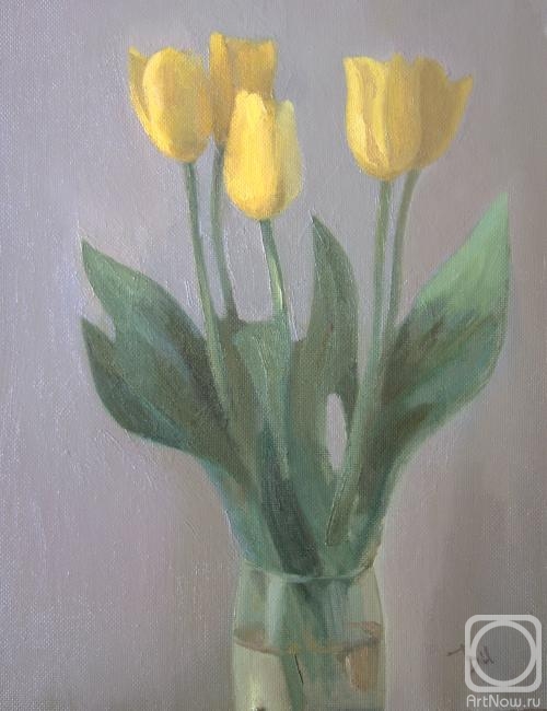 Bitsenti Olga. Yellow tulips