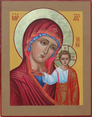 Kazan Icon of Mother of Jesus. Deynega Tatyana