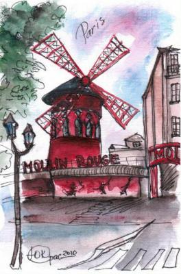 Moulin Rouge. Paris