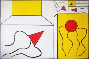 4 triangles and circles. Perez Ruslan