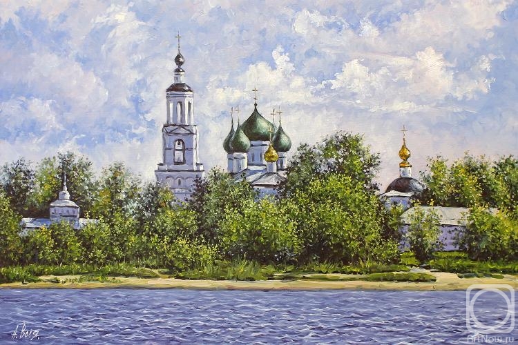 Volya Alexander. Summer day. Volga River
