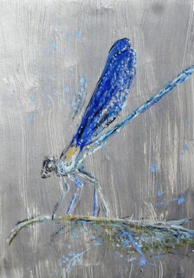 Blue Dragonfly. Sechko Xenia