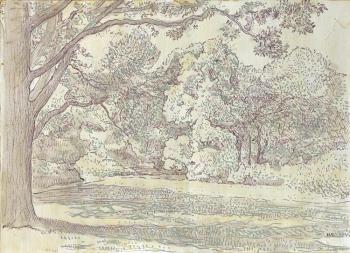 Autumn Apothecary Garden. Chistov Ivan