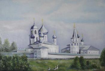 In Pereslavl-Zalessky. Nikitsky Monastery. Levina Galina