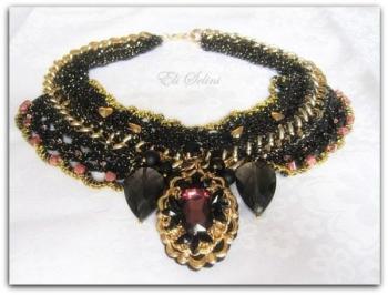 Author's necklace "Antoinette" (). Selini Eli