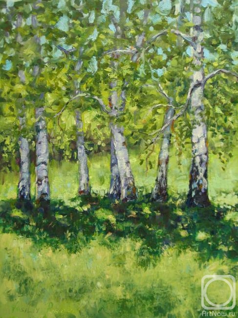 Pohomov Vasilii. The noise of birch trees