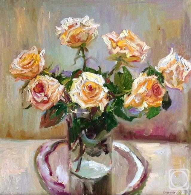 Solodilova Natalia. Tea roses
