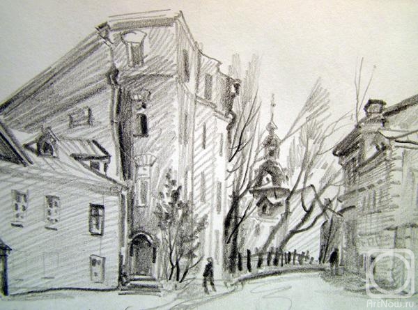 Gerasimov Vladimir. Moscow sketches 68