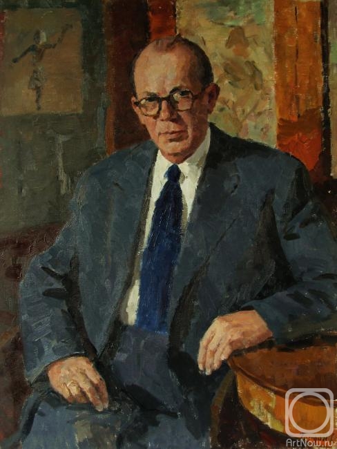 Gordon Gregory. Portrait of Corresponding Member of the USSR Academy of Sciences V.M. Shulkov