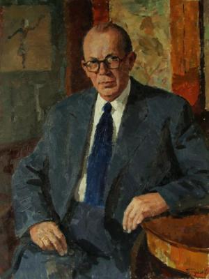 Portrait of Corresponding Member of the USSR Academy of Sciences V.M. Shulkov. Gordon Gregory
