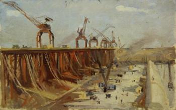 Construction of Tsimlyansk HPP. Gordon Gregory