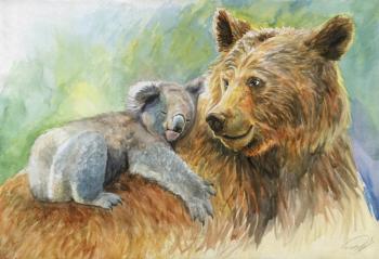 Koala and Bear. Rychkov Ilya