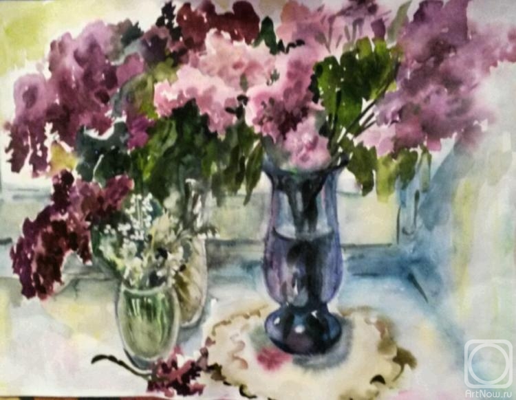 Kazmina Olga. Lilacs and lilies of the valley