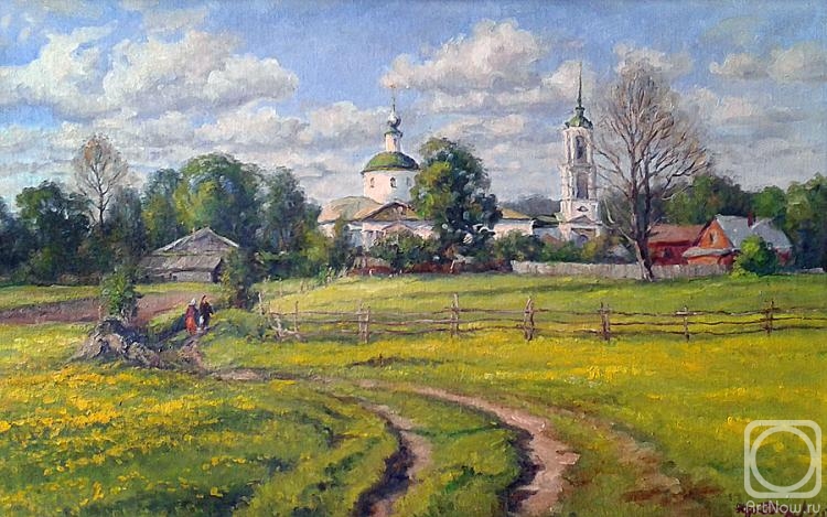 Fedorenkov Yury. May morning. The village Saurov