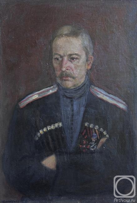 Shplatova Tatyana. Portrait of an Officer