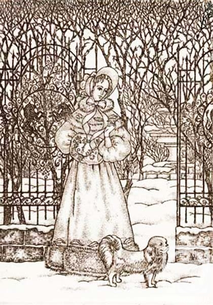 Kuzminskaya Margarita. A Lady with a Dog