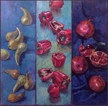 Fruits (triptych). Rikun Olga