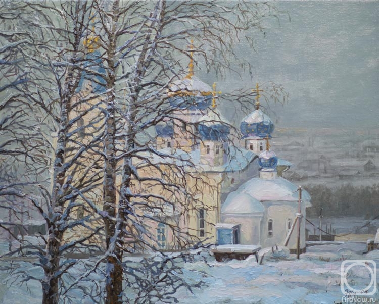 Panov Eduard. Winter morning