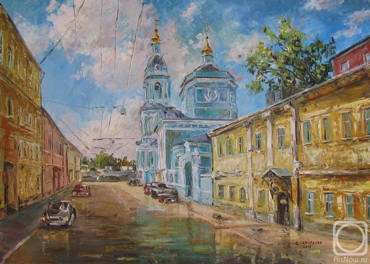 Kruglova Svetlana. Church of the Trinity in Serebryaniki