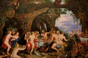 Feast of Achelous (copy P.P.Rubens). Smorodinov Ruslan