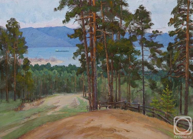 Panov Igor. Pines over the Volga