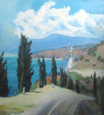 Crimea. On the way to Yalta. Petrovskaya-Petovraji Olga