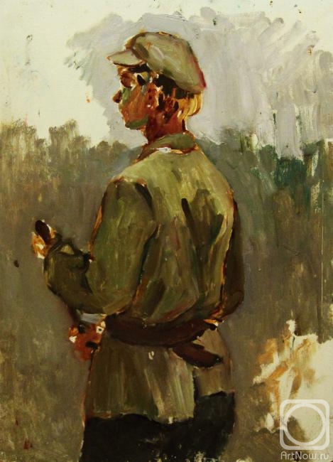 Ishmametov Enver. A Soldier's Sketch