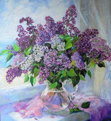 Lilac at a window