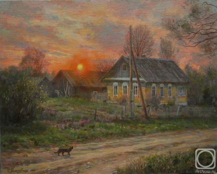 Kalinovskaya Ekaterina. Evening walk