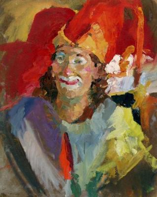 Red cap. Zakharova Anastasiya