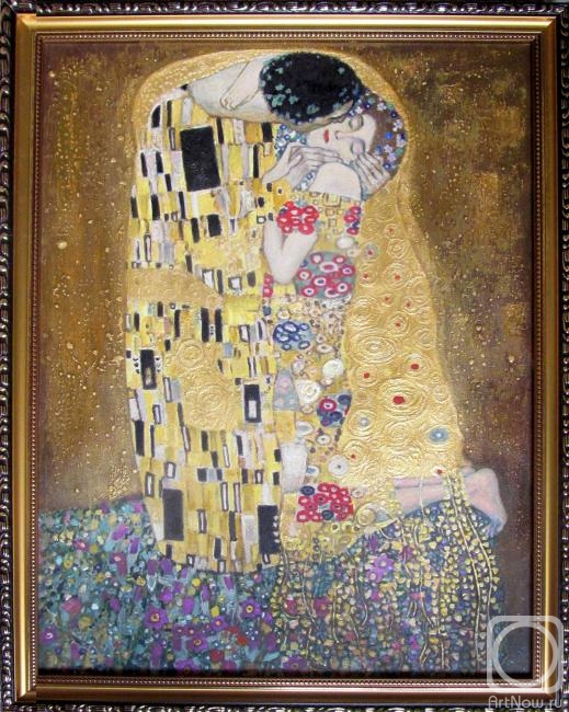 Bortsov Sergey. The Kiss. G.Klimt (adapted copy)