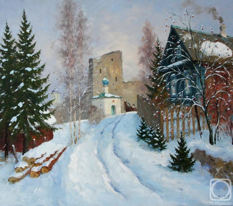 Alexandrovsky Alexander. Izborsk. Winter