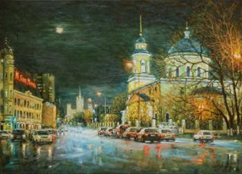 In the city the night. Razzhivin Igor