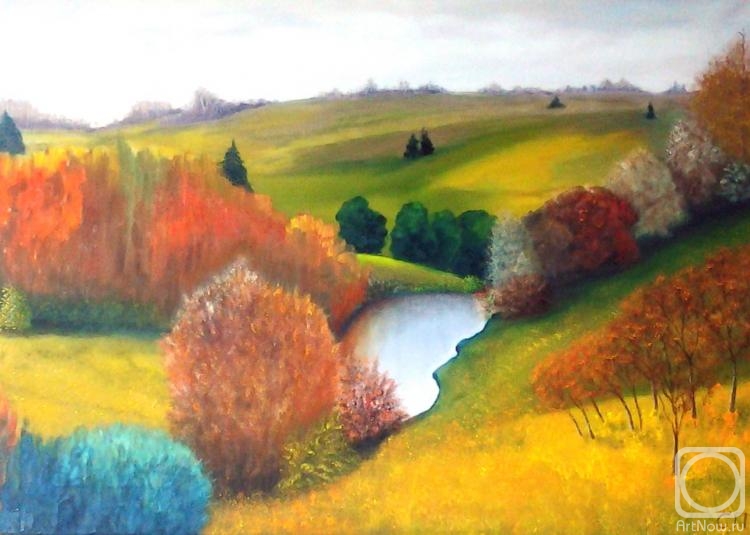 Petrov Sergey. Autumn Hills