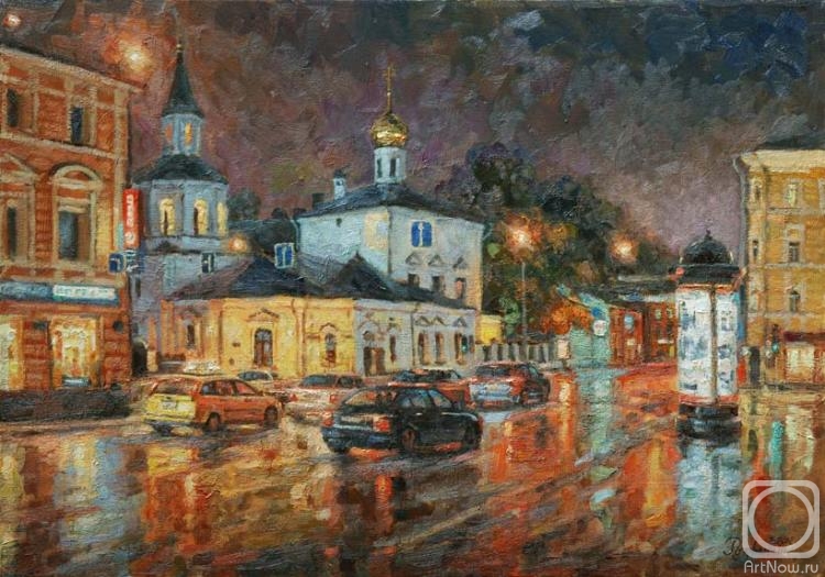 Razzhivin Igor. Color night streets