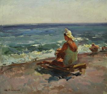 By the sea. Andrianov Peter