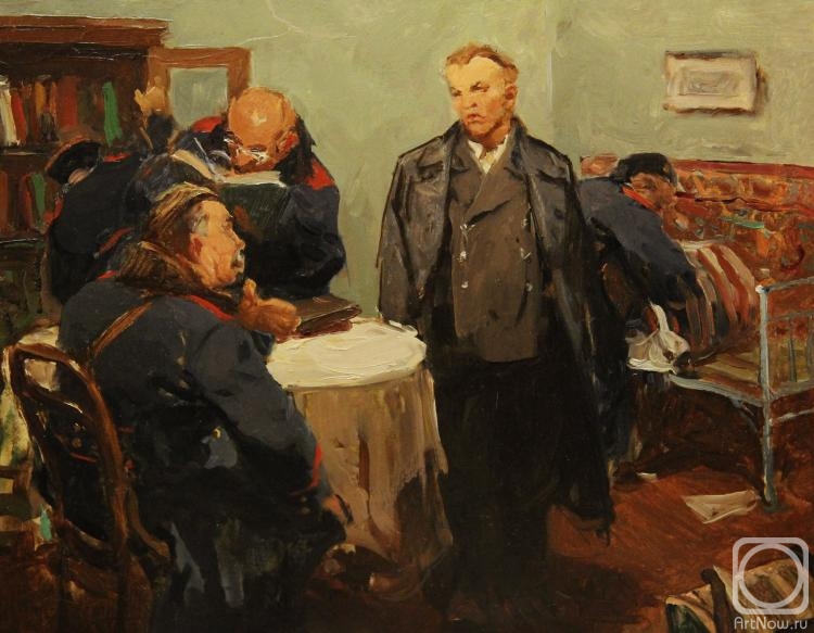 Serov Vasilyi. Arrest of Alexander Ulyanov