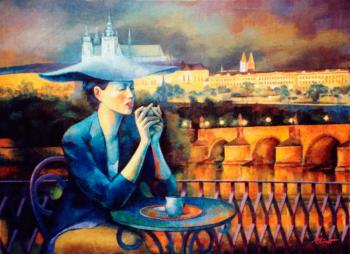Evening coffee. Urazayev Mirat